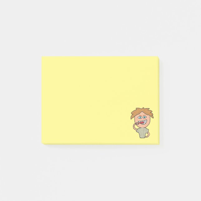 Post-it® Brossage des dents (Devant)