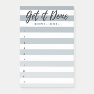 Post-it® Brosse fractionnée Lettrée Liste des tâches Post-i