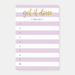 Post-it® Brosse rayée Lettré Faites-le faire