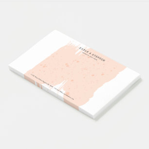 Post-it® Brosse rose pastel