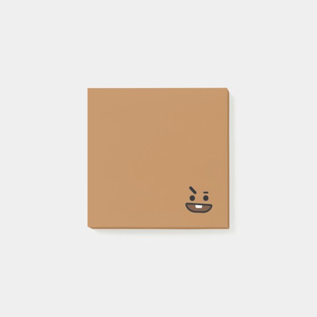 Post-it® Brun clair brun (Devant)