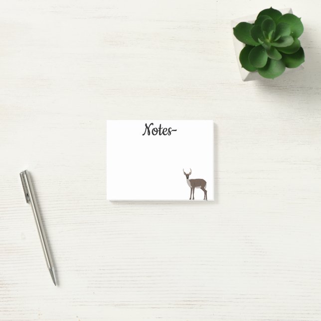 Post-it® Buck Deer Animal (Bureau)
