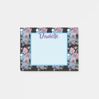 Budgie Watercolor Art Womans Nom Post Notes