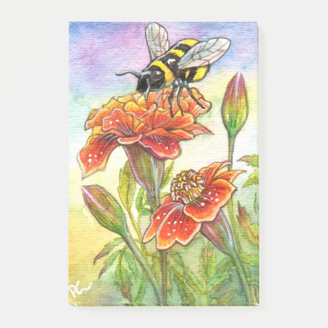 Post-it® Bumblebee Et Marigold (Devant)