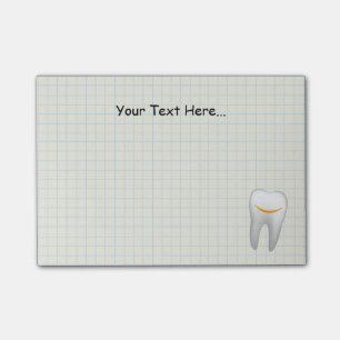 Post-it® Bureau dentaire de sourire de dent de dentiste