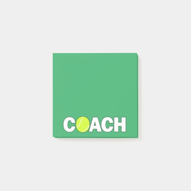Post-it® Bureau des entraîneurs de tennis (Devant)