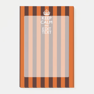 Post-it® Burr Orange Personnaliser Ce Conserver Calme Class