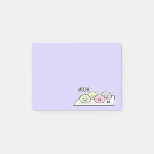Post-it® Câble de riz à la crème glacée Cute Mochi Thé vert