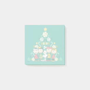 Post-it® cacahuètes Arbre de Noël de menthe poivrée