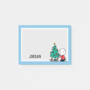 Post-it® cacahuètes Charlie Noël Brown Ajouter Votre No