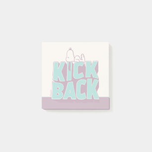 Post-it® cacahuètes Snoopy Kickback