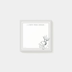 Post-it® cacahuètes Snoopy Reindeer