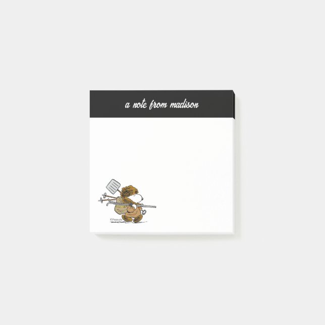 Post-it® cacahuètes | Snoopy Snow Warrior (Devant)