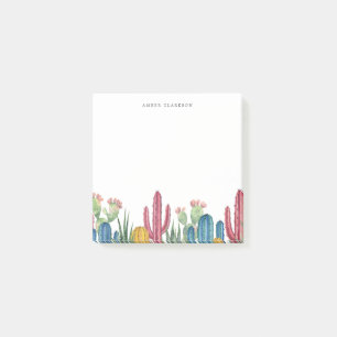 Post-it® Cactus colorés