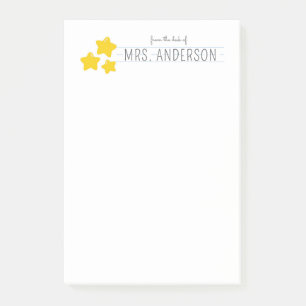 Post-it® Cadeau d'appréciation personnalisé de l'enseignant