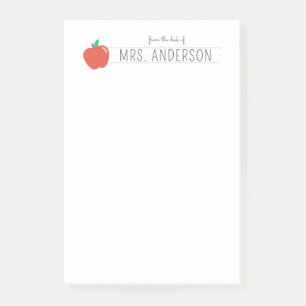 Post-it® Cadeau d'appréciation personnalisé de l'enseignant