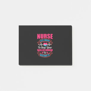 Post-it® Cadeau infirmière   Infirmière Assez Mignonne Pour