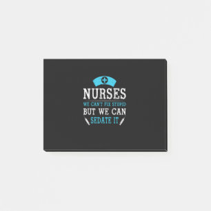 Post-it® Cadeau infirmière   Infirmières Nous Ne Pouvons Pa
