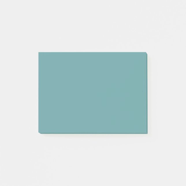 Post-it® Cadet bleu couleur solide (Devant)