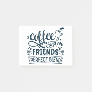 Post-it® Café et amis parfait mélange
