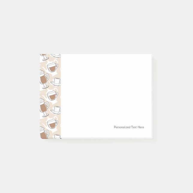 Post-it® Café, motif doux (Devant)