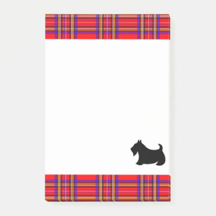 Post-it® Cahier Cadeau Terrier Écossais Classique