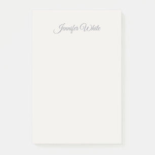 Post-it® Calligraphie Élégant Pastel Gras Rétro