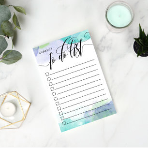 Post-it® Calligraphie tourbillonnant - Aqua - Liste des cas