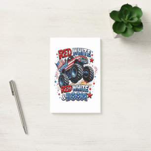 Post-it® Camion Monstre Red White Boom