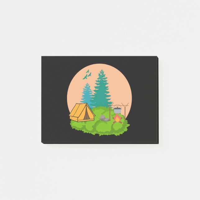 Post-it® camping (Devant)