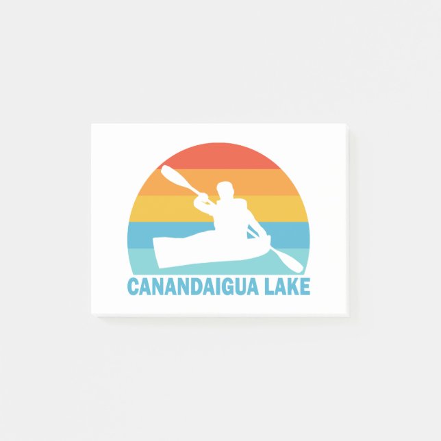 Post-it® Canandaigua Lake New York Kayak (Devant)