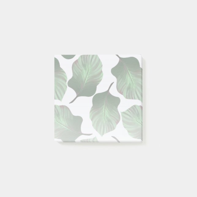 Post-it® Canna Tropicanna Feuilles tropicaux, Vert (Devant)