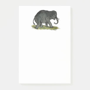 Post-it® Caricature adorable d'éléphant, mignon ami Zoo drô
