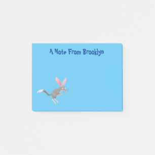 Post-it® Caricature de bilby australien très heureuse
