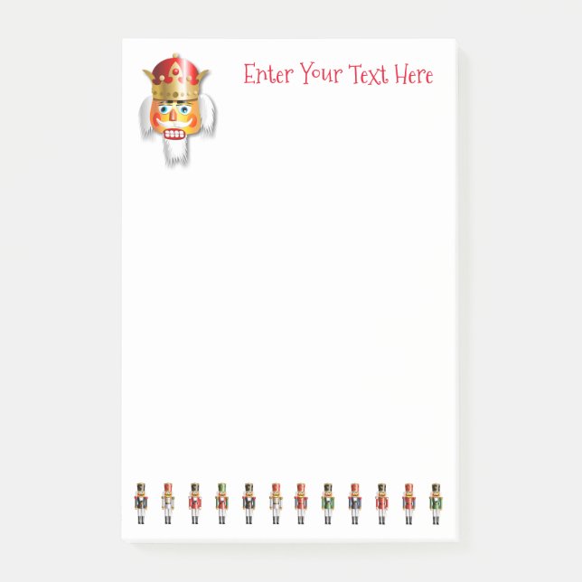 Post-it® Caricature de noix de muscade customisée (Devant)