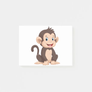 Post-it® Caricature de petit singe