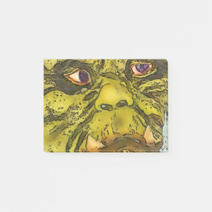 Post-it® Caricature déplaisante Monster Black Outline