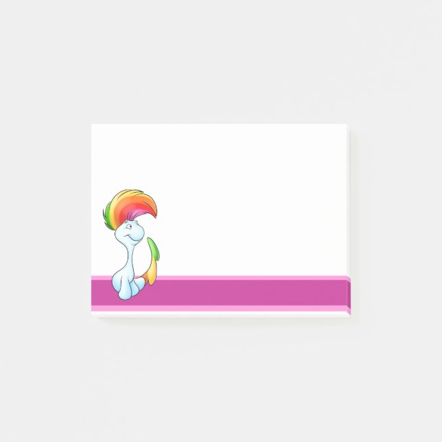 Post-it® Caricature mignon licorne (Devant)