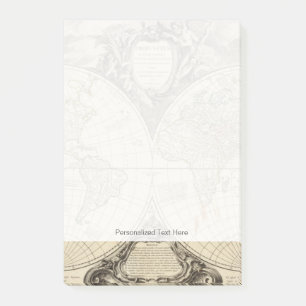 Post-it® Carte 8 du monde