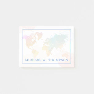 Post-it® Carte aquarelle