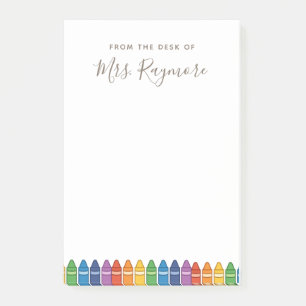 Post-it® Carte de remerciement pour enseignant – Voiture pe