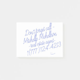 Post-it® Carte de visite de Scribble