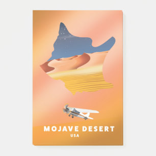 Post-it® Carte du désert de Mojave États-Unis