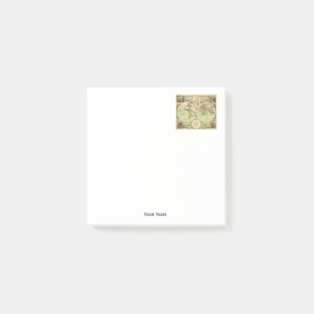 Post-it® Carte du monde antique #4 (Devant)