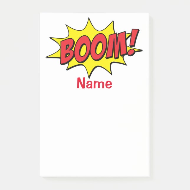 Post-it® Cartoon Boom Thunder_Cove (Devant)