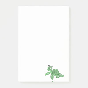 Post-it® Cartoon Sea Turtle