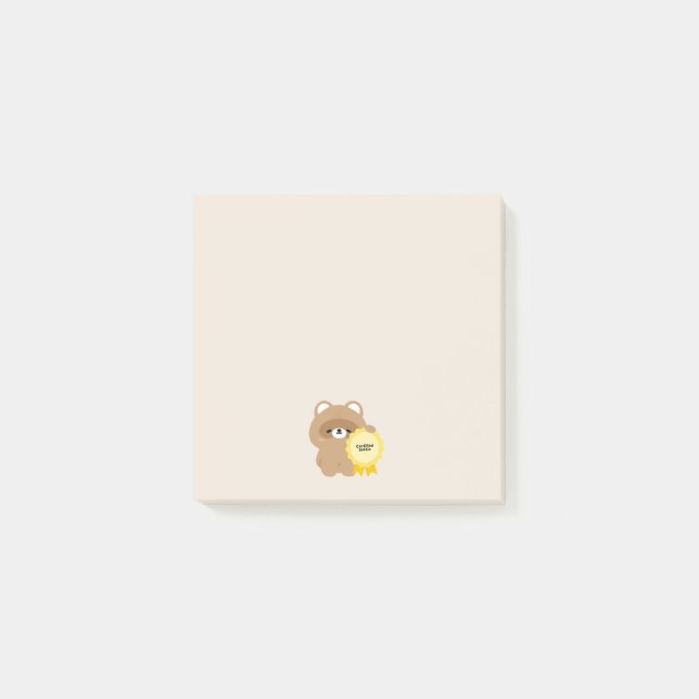 Post-it® Castor tendre certifié (Devant)