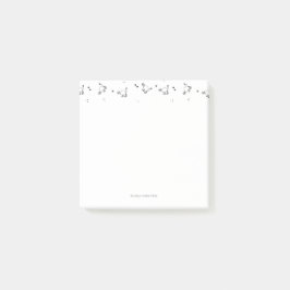 Post-it® Cat Line Art Post-it Notes