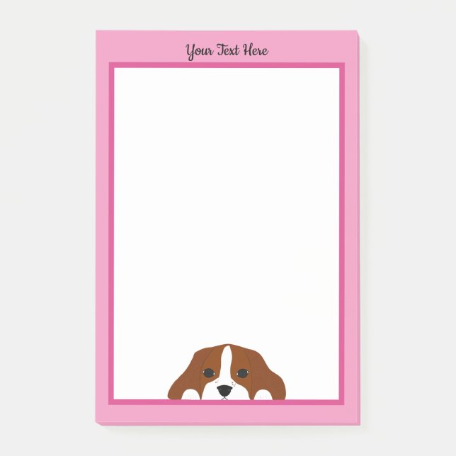 Post-it® Cavalier King Charles Spaniel Chien Chien Chien Ch (Devant)