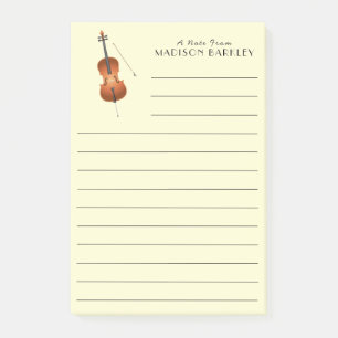 Post-it® Cello Musicien Musique Enseignant Chaîne Orchestr
